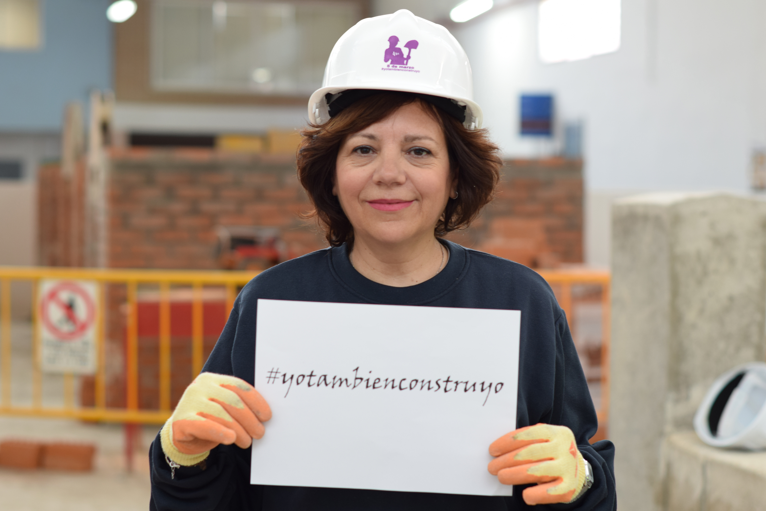 Mujeres en el sector de la construcción