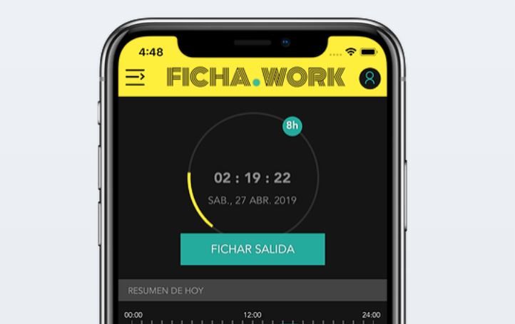 Ficha Work una buena aplicación de registro laboral