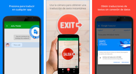 aplicaciones de viajes google translate 